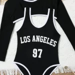 2025 인쇄 소녀 수영복 두 조각 어린이 수영복 여성 어린이 Bathers 수영복 수영 수영복 Beachwear