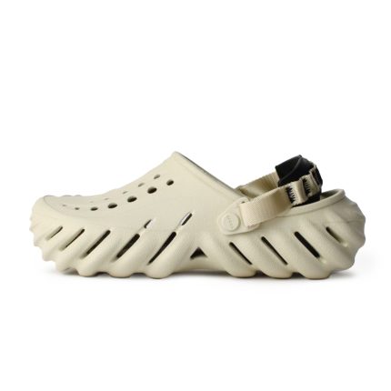 크록스 에코 클로그 본/블랙 성인 샌들 슬리퍼 207937-2YJ