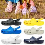 크록스 바야밴드 크록밴드 바야 클로그 클래식 듀엣 맥스 투명 샌들 사무실 여행 실내화 슬리퍼 10001